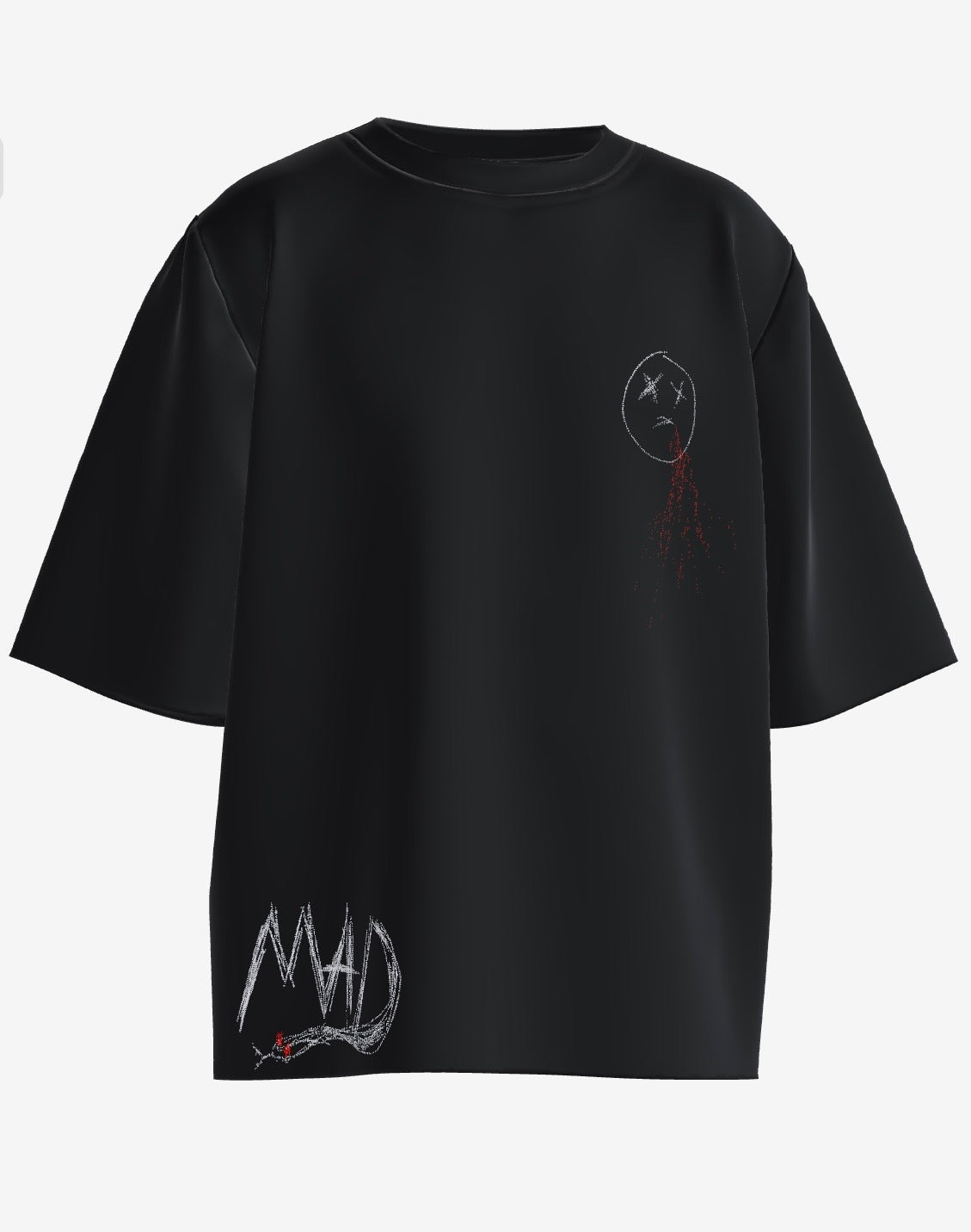 “MAD RUGGED” oversized T-Shirt