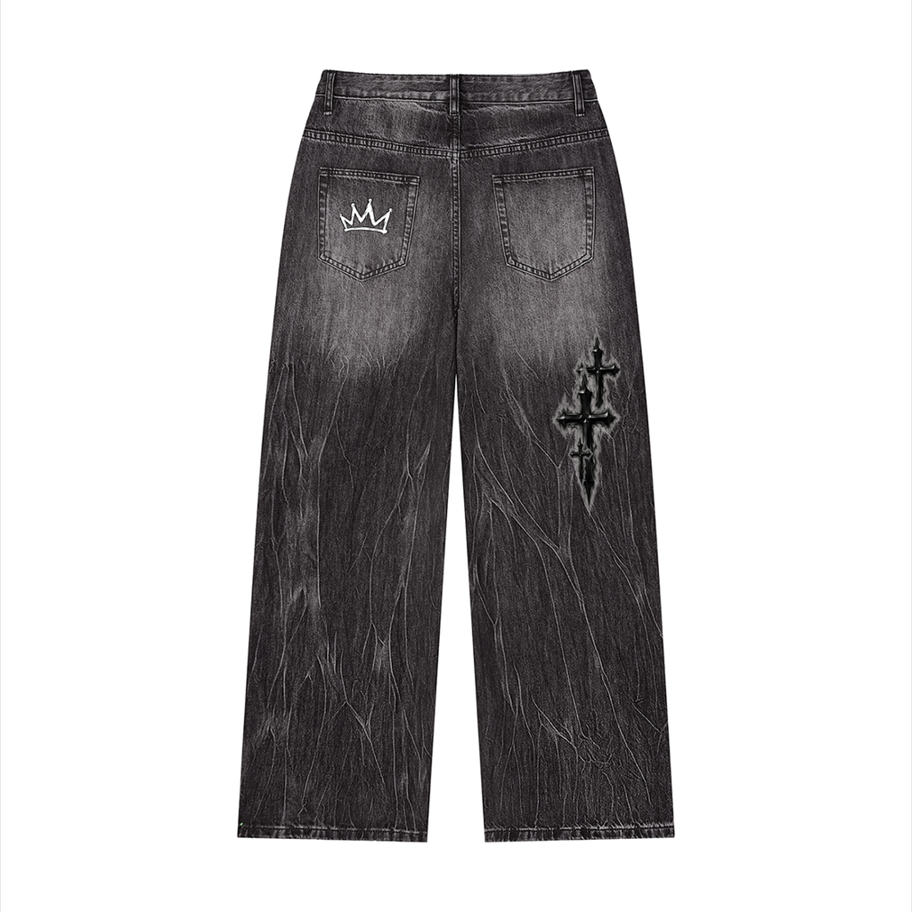 Vintage,Wideleg,Jeans
