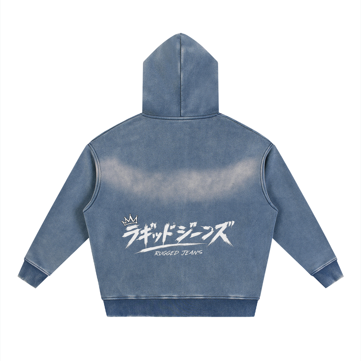 Black Heart Zipper Hoodie