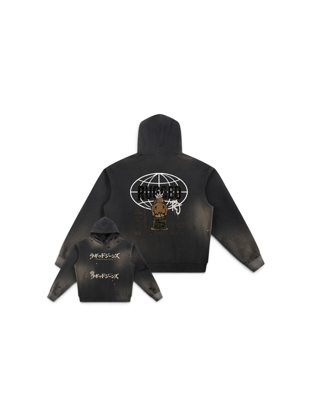 Rugged Ape Fleece Hoodie
