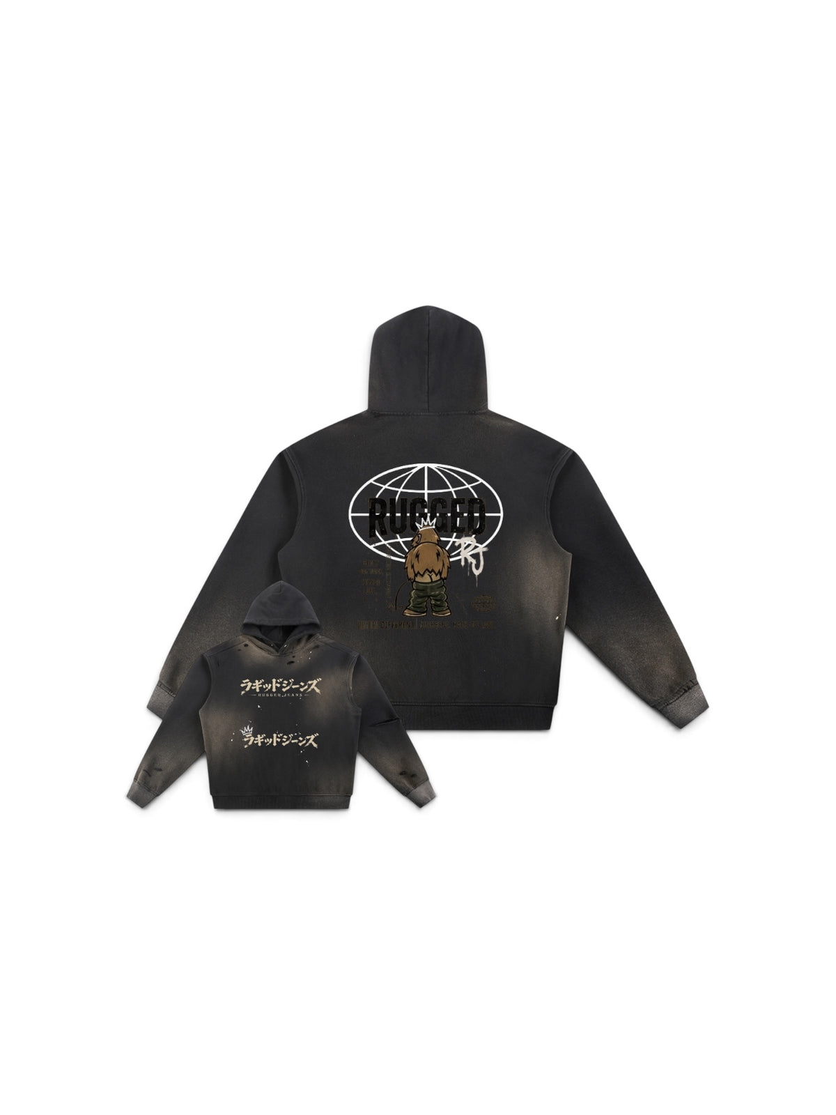 Rugged Ape Fleece Hoodie