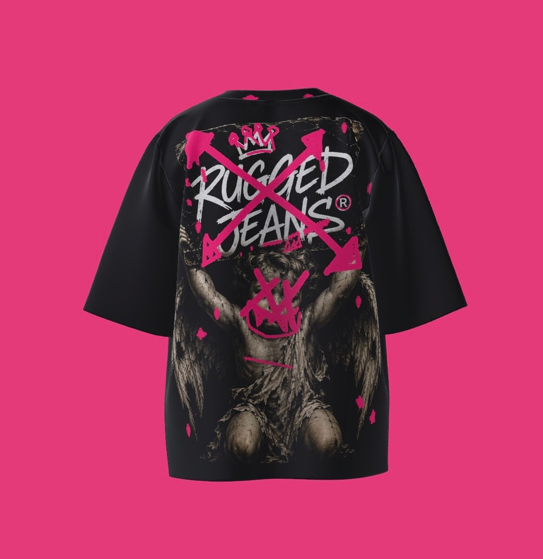 “Pink Angel” rugged Tee