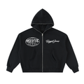 Hoodie,Fullzip,Black,Graphic